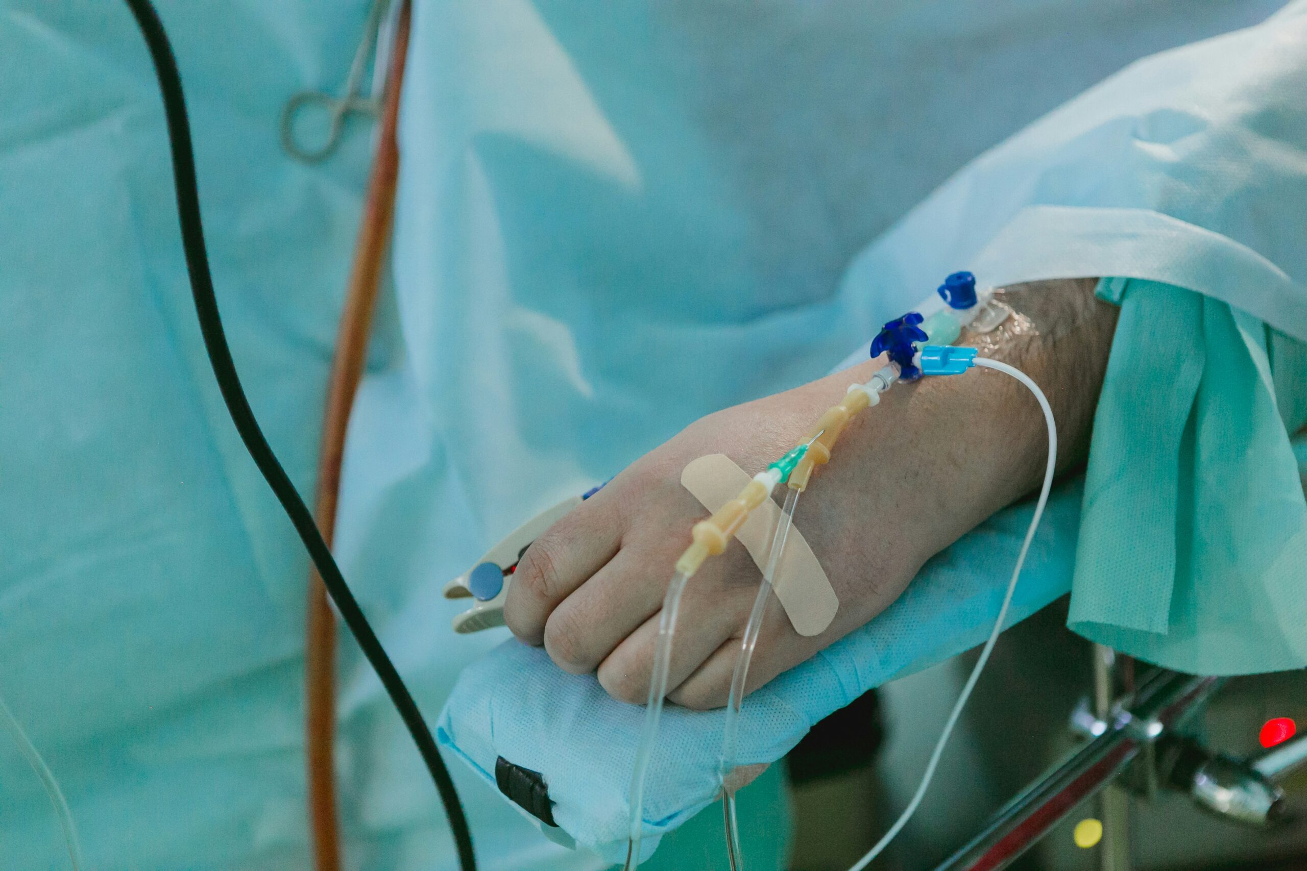 Patient suffering with critical illness issue in Stockport Manchester