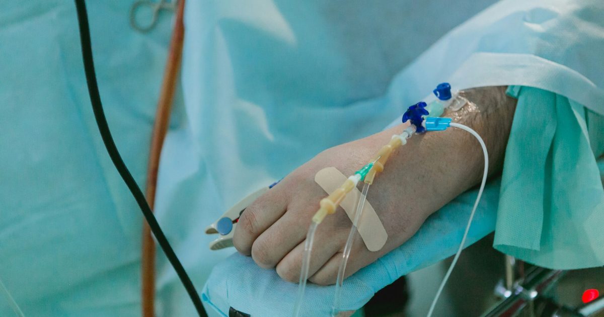 Patient suffering with critical illness issue in Stockport Manchester